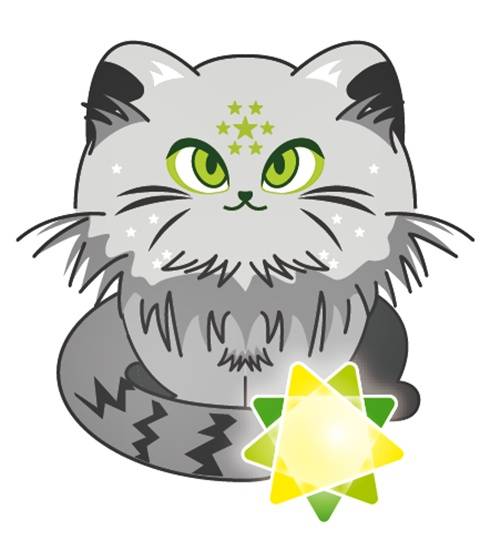 멸종위기 야생동물 마눌고양이 캐릭터 '마누리' [한국수목원정원관리원 제공. 재판매 및 DB 금지]