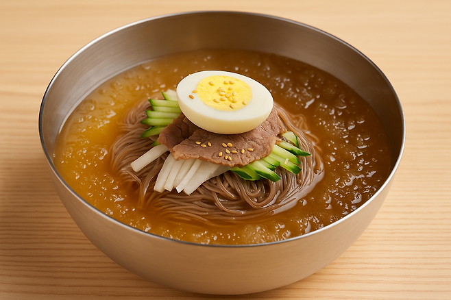 물냉면