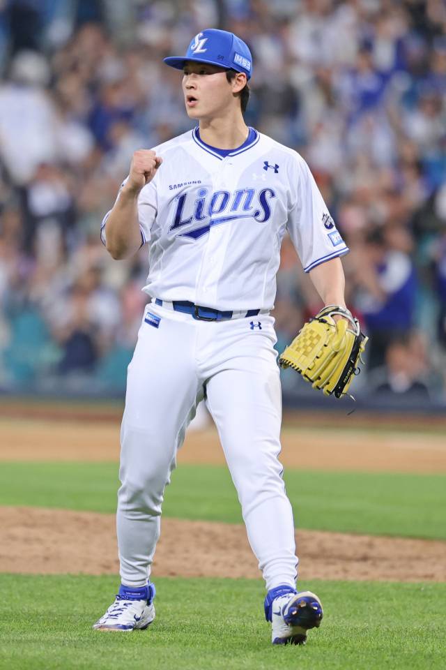 삼성 라이온즈의 이호성. 삼성 제공