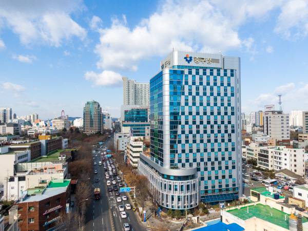 대구 중구청 전경.