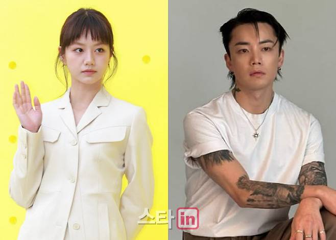 혜리(왼쪽) 우태(사진=이데일리DB, SNS)