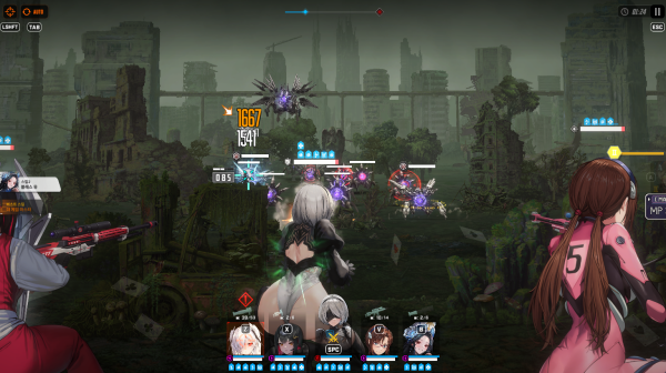 - 2B는 작열 우월 코드 솔로 레이드에서 루주, 신데렐라와 함께 기용되기도 한다