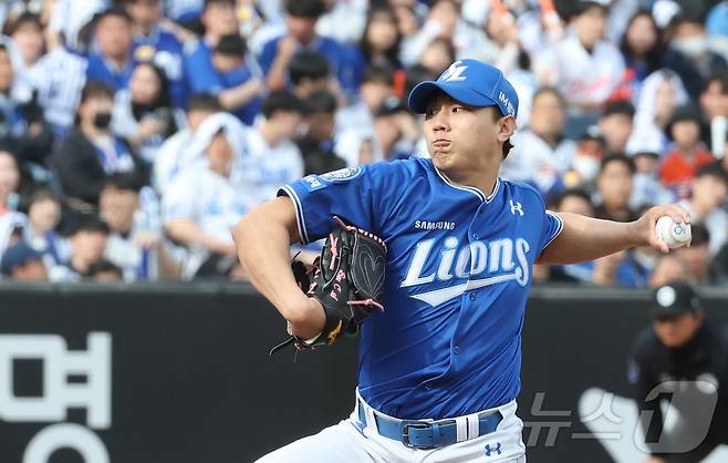 삼성 라이온즈 배찬승. /뉴스1 DB ⓒ News1 김기남 기자