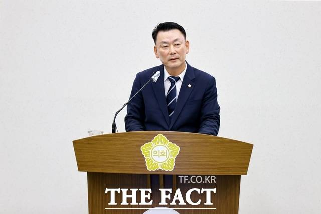 김선호 당진시의원이 30일 5분 자유발언을 통해 '당진형 생성형 AI 도입'을 제안하며 공공데이터 기반의 맞춤형 인공지능 시스템 구축을 촉구했다. /당진시의회