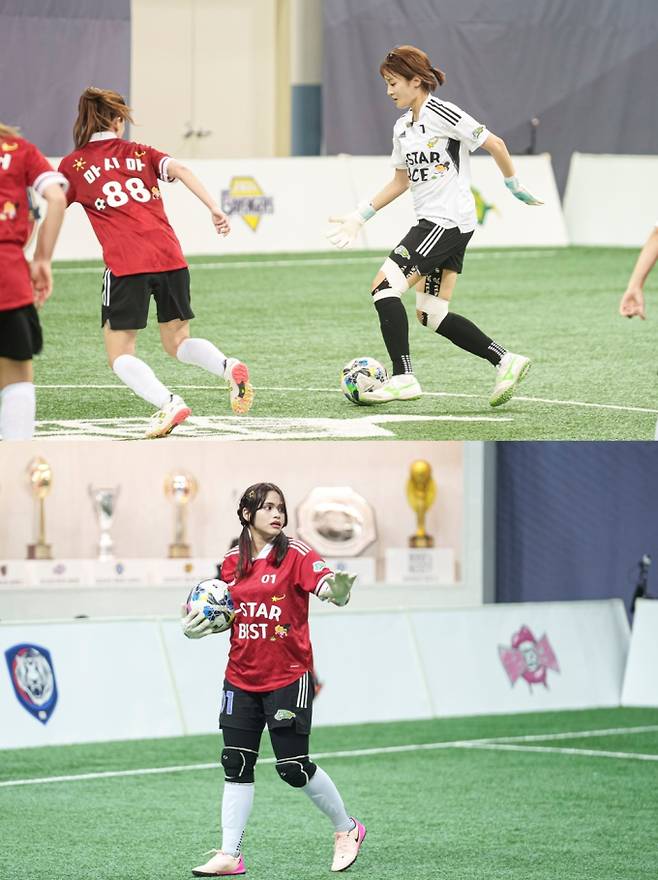 7월 2일 방송되는 SBS ‘골때리는 그녀들’(골때녀)에서는 G리그 역사상 최초로 열리는 그룹 간 올스타전 ‘G-스타매치’가 펼쳐진다. A그룹과 B그룹에서 각각 선발된 최고의 선수들이 팀 ACE와 팀 BEST로 나뉘어 자존심을 건 단판 승부를 벌이게 되며, 백지훈 감독과 조재진 감독이 양 팀을 각각 이끈다. 경기에서는 박하얀과 박지안의 ‘투팍’ 콤비, 마시마와 서기의 ‘마기’ 콤비 등 평소 볼 수 없었던 조합들이 등장해 색다른 재미를 더할 예정이다. 여기에 조혜련과 밴드 페퍼톤스가 함께한 오프닝 공연까지 더해져, 이번 방송은 축제 같은 분위기 속에서 치열한 실전 승부가 전개될 것으로 기대된다.