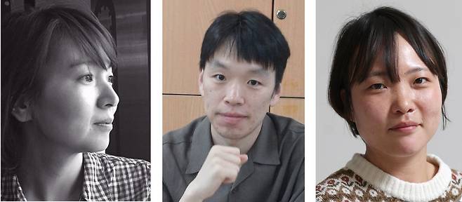 전현직 교사 출신 작가들이 교육 현장을 그린 신간 3권이 나왔다. 도수영 오유신 설재인 작가(왼쪽부터)는 저마다 소설, 인문교양서의 형태를 빌려 단순하지 않은 어린이관(觀)을 보여준다. 민음사·동녘 제공, 동아일보DB