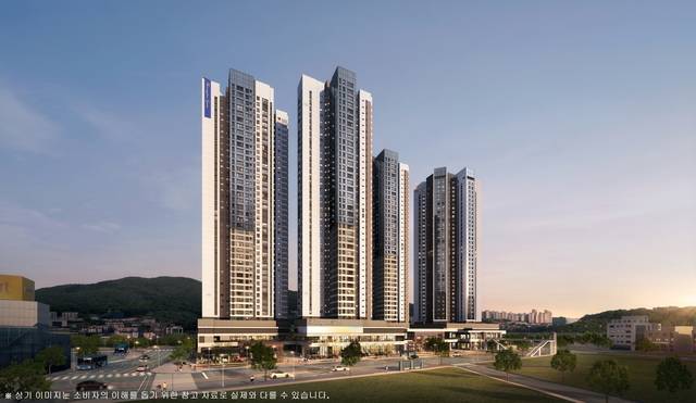 해링턴 스퀘어 리버파크 투시도