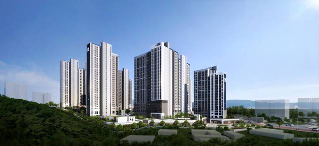 춘천 동문 디 이스트 어반포레 투시도