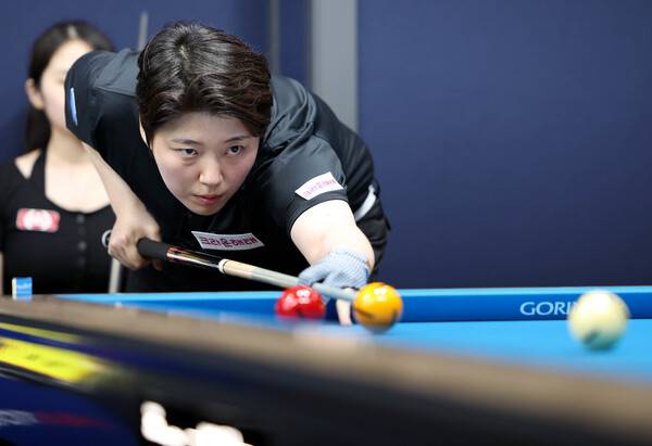 크라운해태의 백민주. PBA 제공