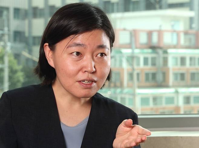 임은정 대전지검 중요경제범죄조사단 부장검사. 이정용 선임기자 lee312@hani.co.kr