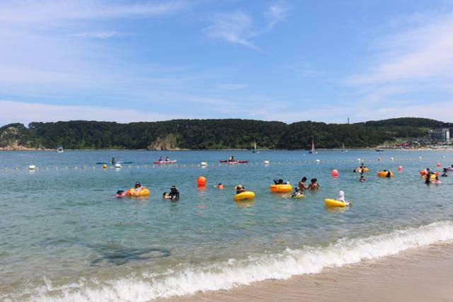 울산 동구 일산해수욕장 전경. 울산 동구 제공