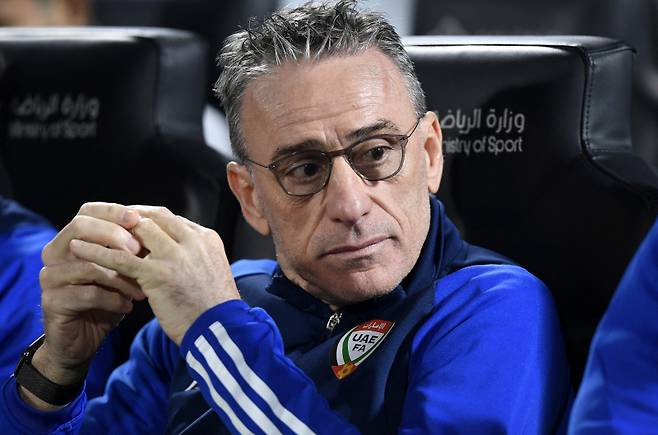 파울루 벤투 전 UAE 감독. 사진=로이터 연합뉴스