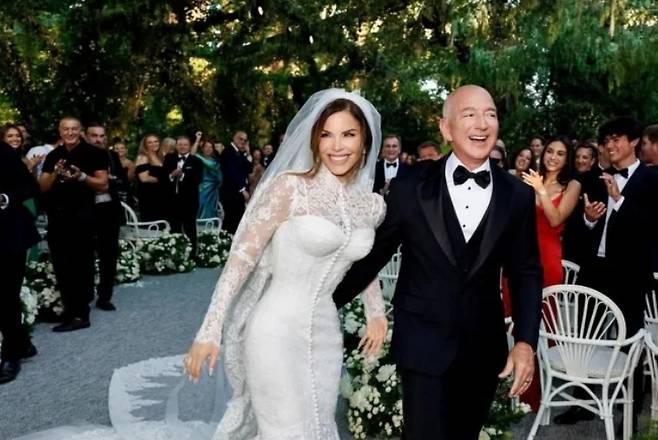 제프 베이조스와 로렌 산체스의 초호화 베네치아 결혼식 [로렌 산체스 인스타그램]