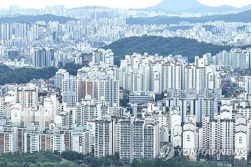 서울 시내 아파트 단지 모습 [연합뉴스 제공]