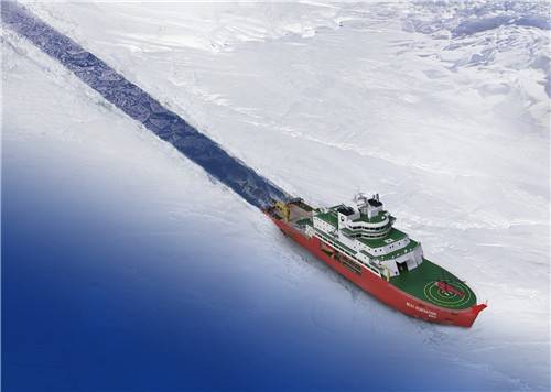 한화오션 차세대 쇄빙연구선 조감도 [한화오션 제공. 재판매 및 DB 금지]