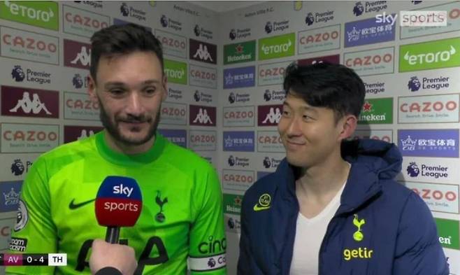 ▲ 2014년 창단한 로스앤젤레스 FC는 올 시즌 7승 5무 5패, 승점 26을 쌓아 서부 콘퍼런스 7위를 달리고 있다. 스쿼드에 익숙한 이름이 많다. 위고 요리스(사진 왼쪽)를 비롯해 아스널, 첼시 등에서 활약한 '장신 연계형 공격수' 올리비에 지루, 레알 소시에다드 레전드 윙어 출신 카를로스 벨라, 가봉 국가대표로 AS 생테티엔에서 주전으로 활약한 드니 브앙가 등이 뛰고 있다.&nbsp;ⓒ 'Sky Sports' 화면 갈무리