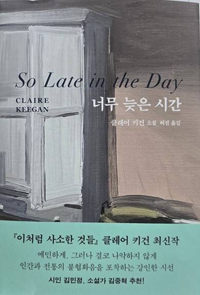 '너무 늦은 시간' 표지 [다산북스 제공. 재판매 및 DB 금지]