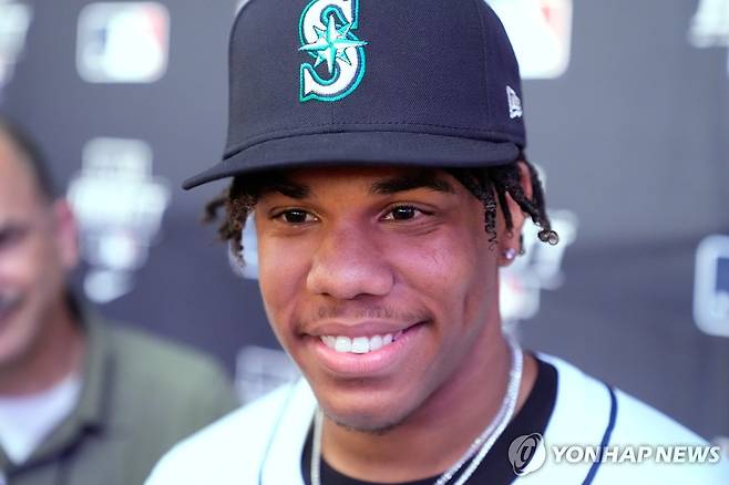 시애틀 매리너스 산하 양손 투수 유랑엘로 세인티어 [AP=연합뉴스]