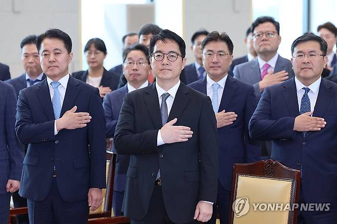 지난해 9월 19일 심우정 검찰총장 취임식 모습 [연합뉴스 자료사진]