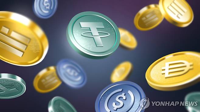 스테이블코인 (PG) [김선영 제작] 일러스트