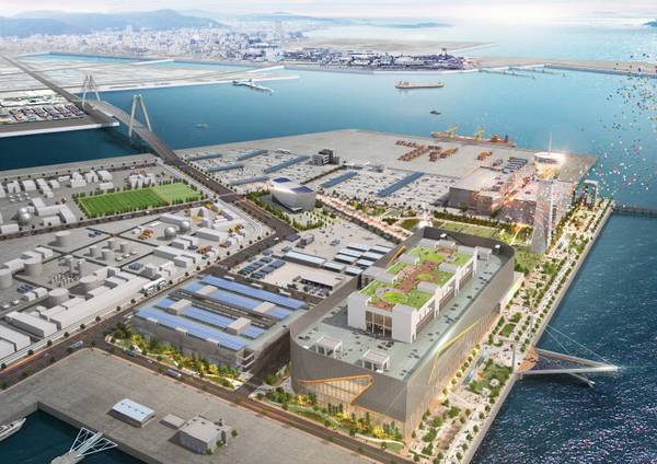 사진은 인천항 스마트 오토밸리 조성사업 조감도. /인천항만공사 제공