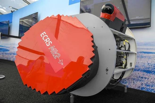 레오나르도가 개발한 유로파이터 타이푼용 ECRS