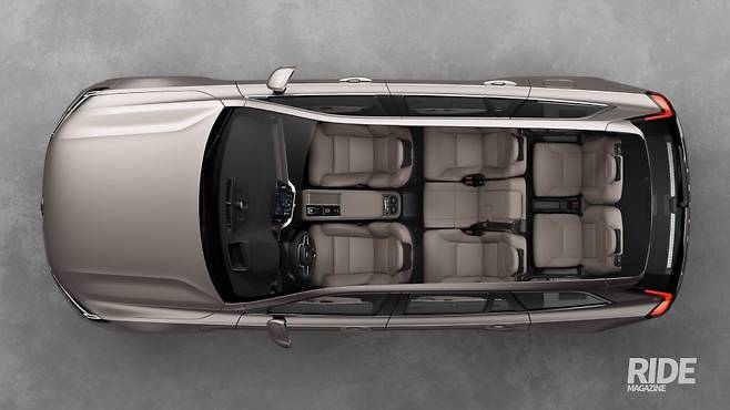 신형 XC90 인테리어