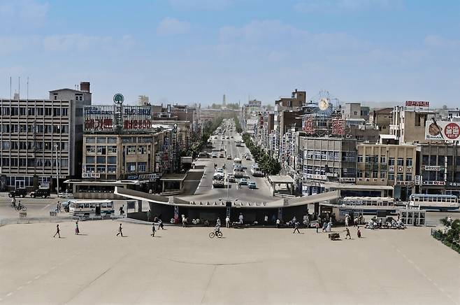 고화질로 복원된 대전시 모습. 대전시 제공