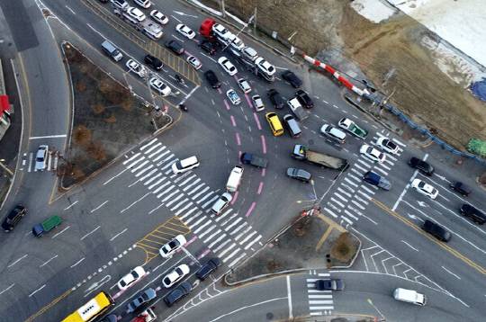 대전 유성구 장대삼거리. 대전일보DB