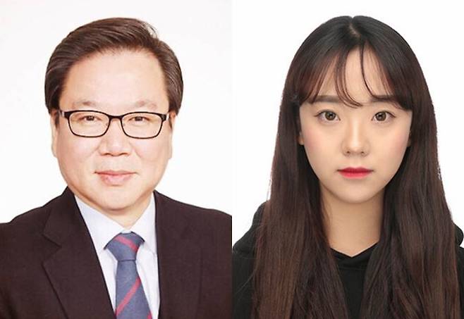 왼쪽부터 연세대 생명공학과 권호정 교수, 장윤영 박사과정생