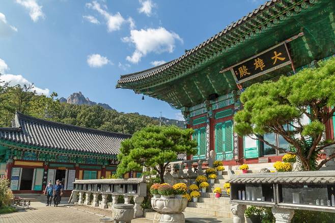 광륜사 전경. 도봉구 제공