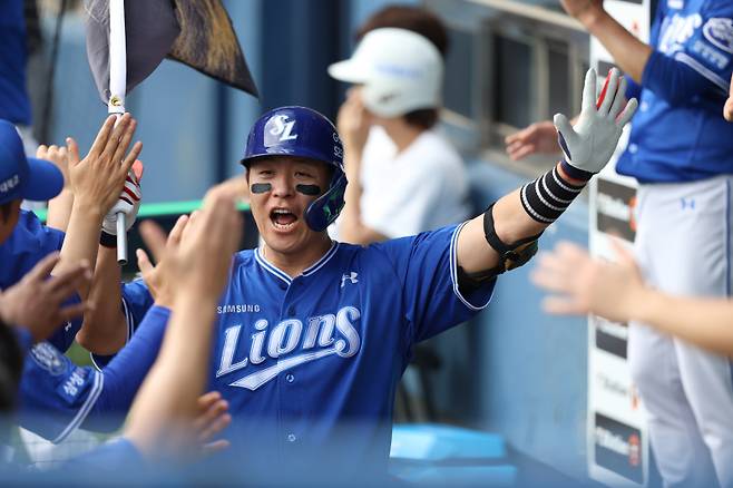 삼성 강민호. 삼성 제공