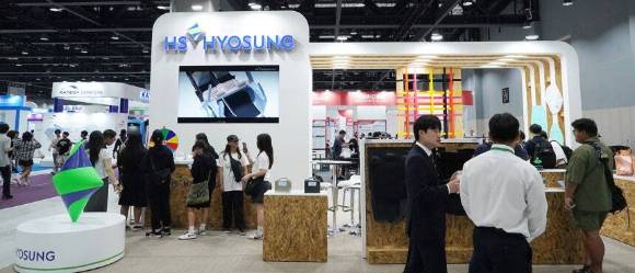 '2025 순환경제 페스티벌' HS효성첨단소재 부스 전경 [사진=HS효성]