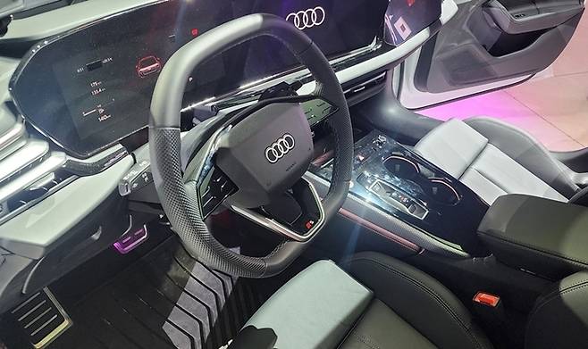 신형 A5 인테리어 [사진촬영=최기성 매경 디지털뉴스룸 기자]