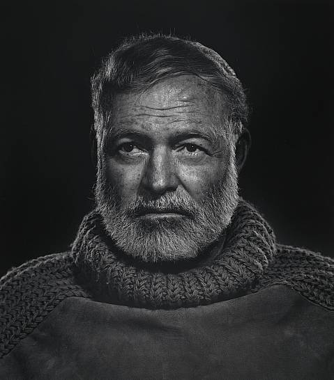 1961년 7월2일 미국 대문호 어니스트 헤밍웨이가 숨졌다. 사진은 유섭 카쉬가 촬영한 헤밍웨이의 모습. /사진=뉴시스(뉴벤처엔터테인먼트 제공)