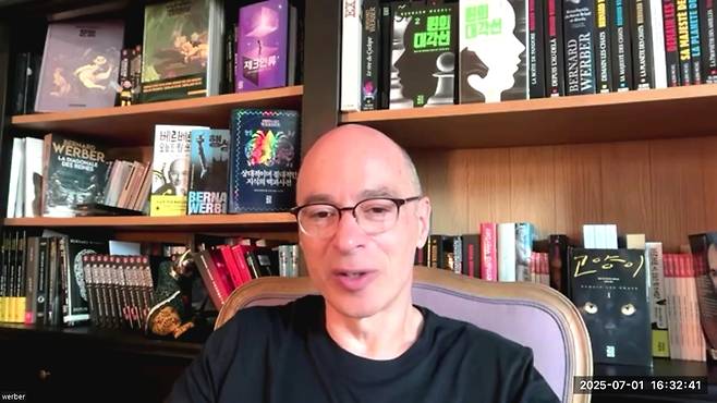 프랑스 작가 베르나르 베르베르 [두나이스 제공]