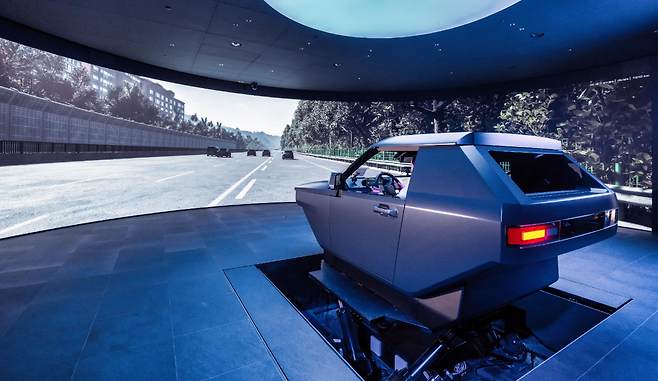 강남구에 위치한 현대차·기아 UX스튜디오 2층 시뮬레이션 룸 [현대차·기아 제공]