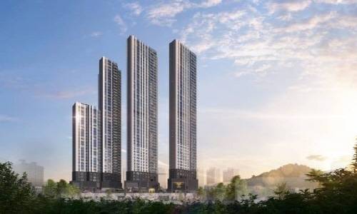 [달서 롯데캐슬 센트럴스카이 투시도]