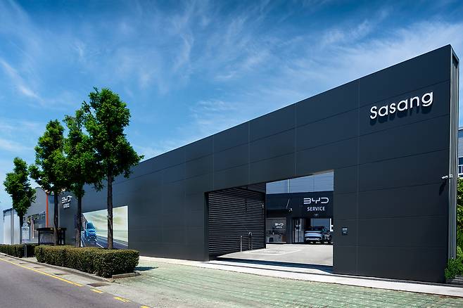 BYD Auto 부산 사상 서비스센터. 사진=BYD코리아 제공