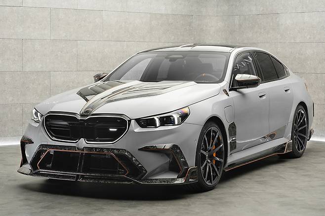 만소리, BMW M5를 위한 튜닝 패키지 공개