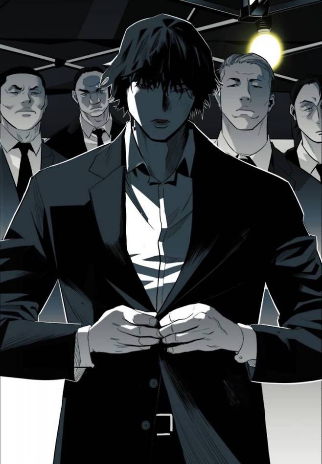 네이버웹툰 <광장>의 장면.ⓒ네이버웹툰 갈무리