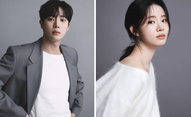 ▲ 추영우(왼쪽), 신시아. 제공ㅣ각 소속사