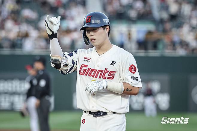 ▲ 고승민 ⓒ롯데 자이언츠