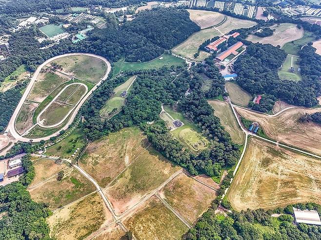 서삼릉, 한국마사회 원당목장, 젖소개량사업소 [사진 백승렬 기자]