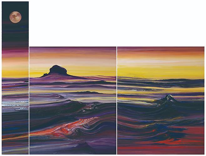 ‘드뷔시의 달빛을 들으며 아버지의 바다를 거닐었다’