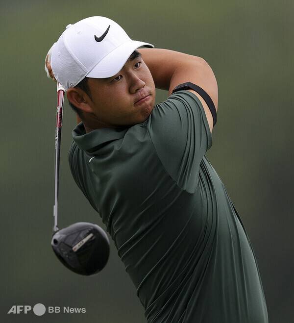 2025년 미국프로골프(PGA) 투어 존디어 클래식에 출전하는 김주형 프로.사진제공=ⓒAFPBBNews = News1