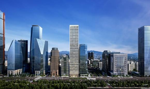 앙사나 레지던스 여의도 서울 투시도. (현대엔지니어링 제공>