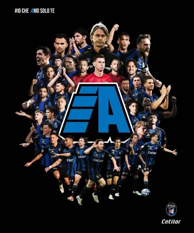 AC피사 승격 포스터. /사진=AC피사 SNS