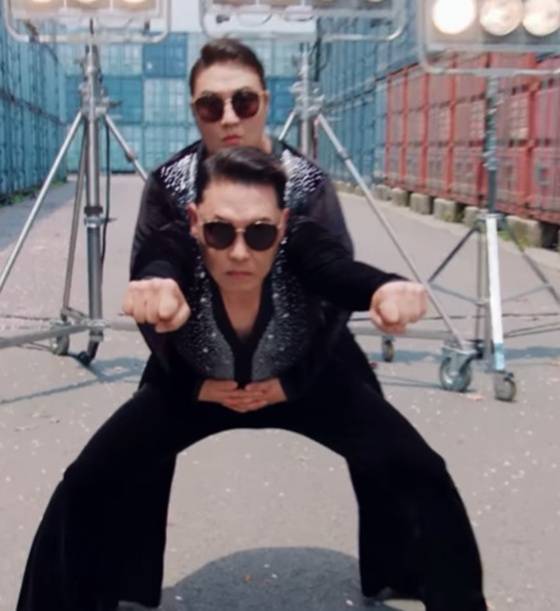 이수지, 싸이/사진=싸이 SNS