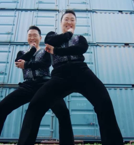 싸이, 이수지/사진=싸이 SNS